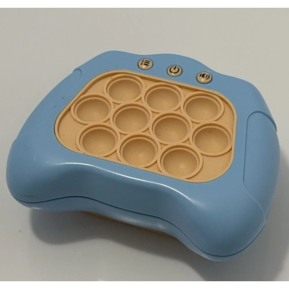 Pop Game Fidget Handheld Speed Pushing Game Machine Toy Works